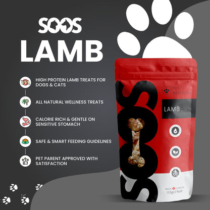 Soos Pets Lamb Wellness Treats