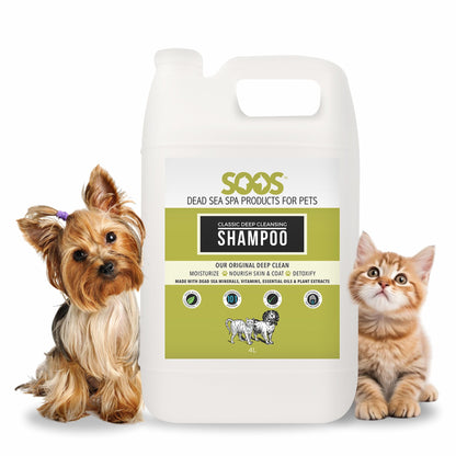 Natural Dead Sea Classic Deep Cleansing Pet Shampoo For Dogs & Cats